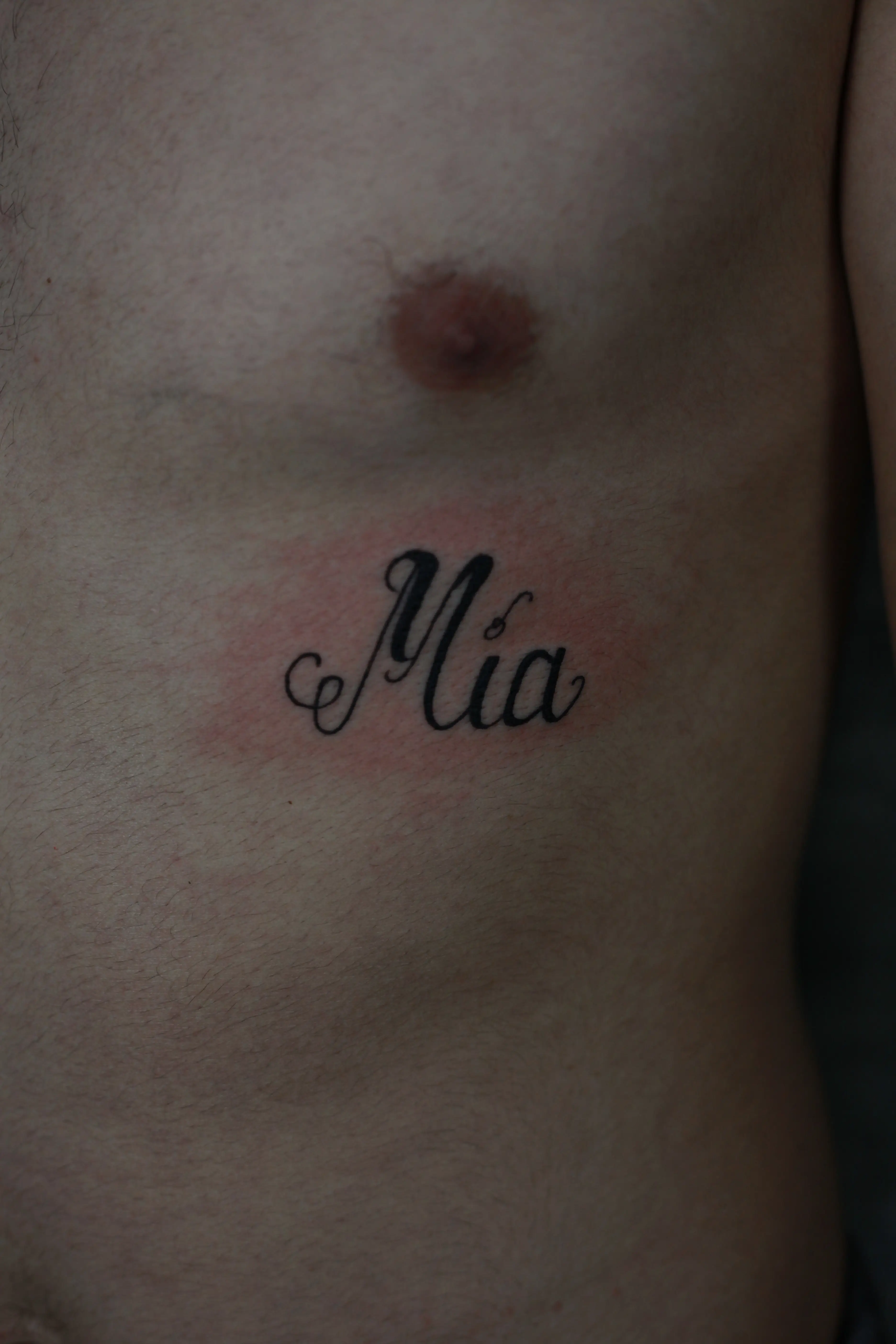 Tetovaža Mia - Lettering rad Eternal Art studio